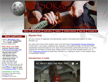 Tablet Screenshot of musoshinden.org